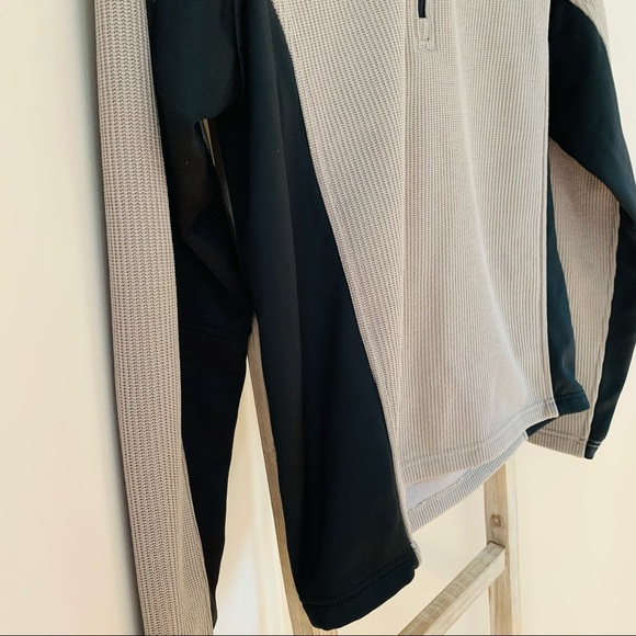 Spyder Mens 1/4 Zip Pullover Core Sweater, Charcoal Grey Small - Picture 4 of 13